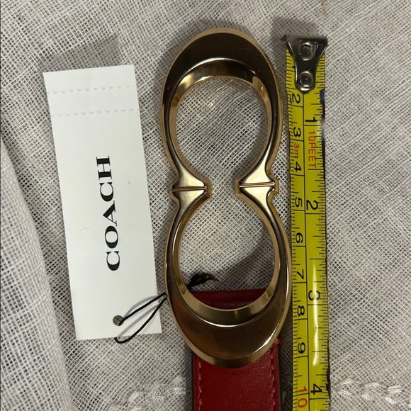 NWT Coach leather Belt C1725 size XS - Picture 3 of 10